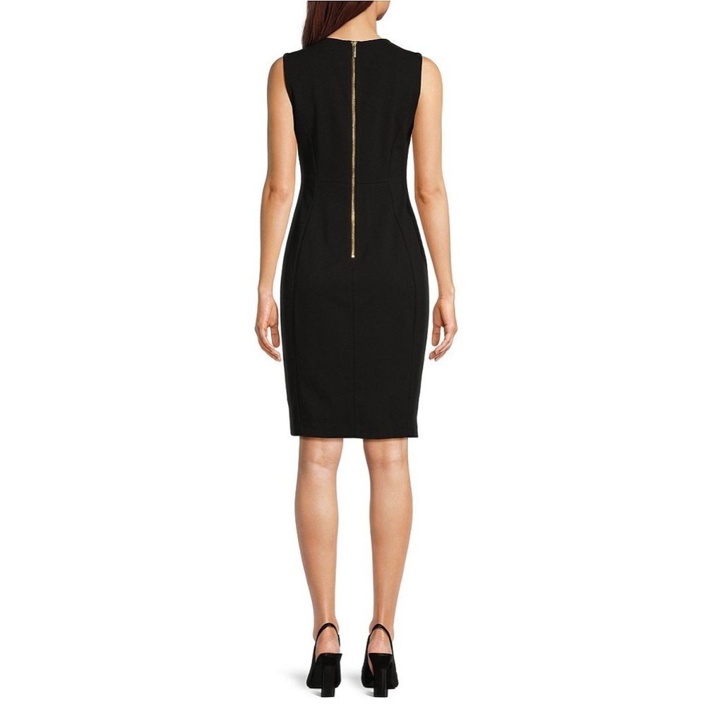 Calvin Klein Women’s Black Dress Size 8 - Picture 2 of 7